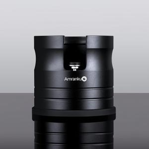 Coffee Portafilter Holder| Espresso Tamper Stand| Aluminum Alloy Espresso Holder| With Non-slip Base| Suitable For Most 58mm Coffee Machine Portafilter| (58mm, Black)