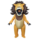 Morph Inflatable Lion Costume for Adults, Funny Blow Up Lion Outfit, Inflatable Animal Costume for Men, Halloween Costumes for Adults