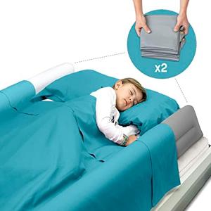 BANBALOO - 1-Pack Inflatable Bed Bumper for Children - Child Fall Protection, Inflatable Travel Bed Rail, for fold-Away, Single, Double, Queen Size, King Size and Montessori beds
