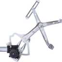 A-Premium Window Regulator with Motor Compatible with Mercedes-Benz C220 1994-1996 C230 C280 C36 AMG C43 AMG Sedan 6 Pins Only Front Passenger Side