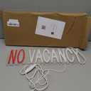 No Vacancy Neon Sign , No vacancy Hotel Business Sign, Neon Wall sign No vacancy, No vacancy Business Sign Light Sign For Wall Decor Hotel Decor Hotel Business Sign Neon Light USB Powered LED Light Up Signs Room