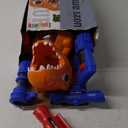 fygurso Movable Dinosaur Shooting Toys for Kids 5-7 with 2 Air Pump Gun, Target Shooting Games with LED Score Record, Light & Sound, 24 Foam Balls Competition Game Gift for Boys and Girls 3-5+ Years