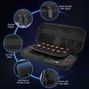 Gamorek Switch 2 Carrying Case Compatible with Nintendo Switch 2, Protective Travel Case with 24 Game Cartridge Slots for Charger and Accessories