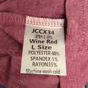 2 Pack Womens Tops Crewneck Soft Long Sleeve Shirts Fall Clothes Casual Tshirts Basic Tee (Large, Red+dark Bule)