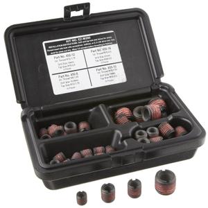 E-Z LOK - EZ-M200 Threaded Inserts For Metal; Assortment Kit; Carbon Steel; Metric Internal Threads, M8-1.25, M10-.5, M12-1.75, M16-2.0; 33 pieces