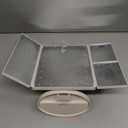 HUONUL Makeup Mirror, Vanity Mirror with Lights, 2X/3X/10X Magnification, Touch Control, Trifold, Dual Power Supply, Mothers Day, Birthday Gifts for Mom,Gifts for Women,Girls, Dorm Room Essentials (White)