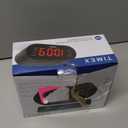 Timex Alarm Clock for Bedroom with FM Radio and 10 Station Presets, Clock Radio with Dual Alarms, USB Charger, Large Display, Sleep Timer, and Snooze  Black (T232B)