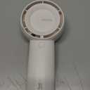 JISULIFE Portable Handheld Turbo Fan [16H Max Cooling Time], 4000mAh USB Rechargeable Personal Battery Operated Lash Small Pocket Fan with 5 Speeds for Travel/ Outdoor/ Vacation/ Concerts - White