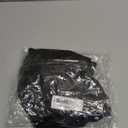 Facmogu Speaker Grill Cloth, 67"x20" Speaker Cloth Speaker Cover Fabric Stereo Mesh Replacement for Home Speakers, Stage Audio Speakers and Vintage Carpet Subwoofer Repair - Black Mesh Fabric