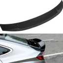 time secret Rear Spoiler Wing Fit for Hyundai Sonata 2020 2021 2022 2023 2024 SE/SEL/Sport/N Line/Limited/Sonata Hybrid, Gloss Black Rear Trunk Spoiler Wing LID