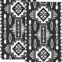 Geometric Bath Hand Towels Set of 2, Mexican Ethnic Aztec Geometric Decorative Bath Towels Soft Super Absorbent Hand Towels for Bathroom Hotel Gym Home Decor,14"X28"