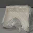 No-Adhesive 2-Pack All-Silicone Shower Splash Guard with Strong Suction Cups, Reusable Bath Tub Corner Water Blocker for Secure Seal&Easy RemovalKeep Water in Shower or Bath, One-Piece Design, White (Cloud Dancer White)