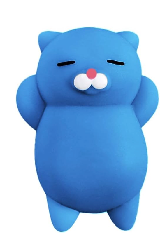 Nutty Toys Squishy Cat Soft Silicone Kawaii Kitties, Top Stress Relief Toy 2026 Unique Gifts for Teens Kids Women Men Adults Best Teenage Girls Teen Boy Tween Valentines Day, Easter Gift Idea