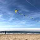 Large Single Line Beach Kite for Adults,Easy to Fly Kites for Kids Age 4-12