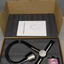 Wall Mount Kitchen Sink Faucet with Sprayer 8 Inch Center, Brushed Nickle Stainless Steel Sink Mixer Tap, Laundry Utility Faucets with Dual Functional Sprayer