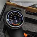 TOLOCO Massage Gun Deep Tissue, Percussion Massage Gun with 10 Replacement Heads, Super Quiet Portable Electric Massager for Athletes, Relax, Black