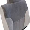 Priprilod Gray Cloth Driver Side Top Lean Back Compatible with Dodge Ram 1500 2500 3500 SLT 1994 1995 1996 1997