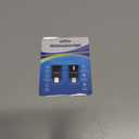 2PCS Car Lights Interior,Car Accessories,Ambient Lighting Cars,DC 5V Intelligent Automotive Interior Lights,Mini USB LED Decoration Night Light,Atmosphere Lamp for Auto,Fit for Cars (Type-C*2)