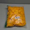 Marubhumi 5-PC Artificial Marigold Flower Garland  4.5 Feet Long Strands with Bells | Mango Color | Diwali, Wedding, Home, and Christmas Dcor