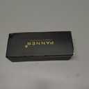 MUDIWRLO Wrap Around Sunglasses for Women Men Curved Rectangle Sun Glasses Fashion Trendy Fashion Shades(Brown)