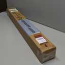 Persilux Free-Stop Cordless 100% Blackout Roller Blinds for Windows, Natural Woven Fabric UV Protection Privacy Thermal Insulated Roller Shades for Windows, Bedroom, Glass Door, Brown 28" W x 72" H