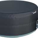 XCZ hot tub Cover, with Pump Cover. Suitable for a 71-inch Round hot tub, Insulated/dust-Proof/Water-Proof/Sun-Proof. Black (72.8"x 72.8" x 28.3")