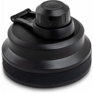Manna Locking Pour Spout Lid for Titan Sports Bottle (Black)