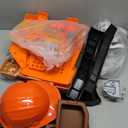 Kids Tool Bench Set with Electric Drill and Realistic Tool, Pretend Play Construction Workbench Toys for Toddlers Ages 3-5 Years Old, Birthday Gifts for Boys Age 3 4 5 6 7 8 Year Old (Orange)