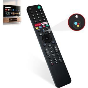 2025 Upgraded for RMF-TX500U Sony Remote, Sony TV Remote Control, for 2019-2025 TV Voice Remote, Smart Bravia XBR/KD/XR Series TV, More Stable & Durable, Easy to Pair