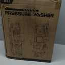Pressure Washer, Power Washer with 4 Quick Connect Nozzles 1 Foam Cannon, High Pressure Cleaning Machine for Cars/Fences/Driveways/Patios/Farms/Home Cleaning