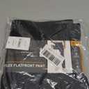 Weatherproof Vintage Mens Casual Pants - Regular Fit Ultra Stretch Flat Front Chinos | Lightweight Work & Travel Pants (36W x 30L, Charcoal)