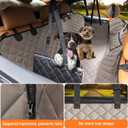 URPOWER Dog Car Seat Cover for Pets 100% Waterproof Seat Cover Hammock 600D Heavy Duty Scratch Proof Nonslip Durable Soft Back Seat Covers for Cars Trucks and SUVs