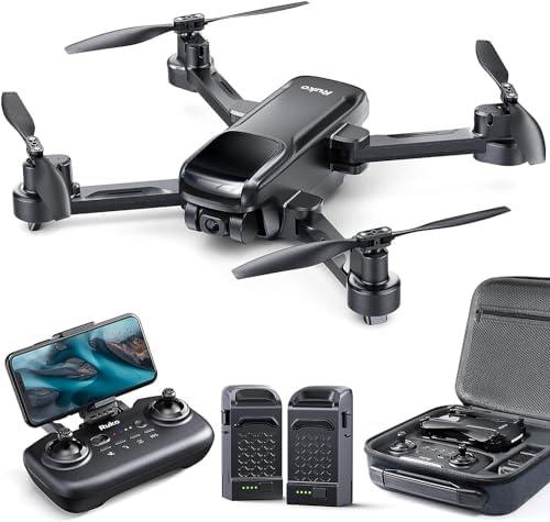 Ruko U11S Drones with Camera for Adults 4k, Built-in Remote ID, 120° FOV, GPS Auto Return, 40 Min Flight, 5G Live Transmission, Foldable Mini FPV Quadcopter for Beginners with Follow Me, Circle Fly