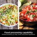 Ninja Foodi Power Chopper 3-Cup Food Processor Bowl Accessory | Compatible with the Ninja Power Mixer System (CI100 Series) | Includes Bowl, Storage Lid & Blade Assembly | Black | XSKKITCHPR