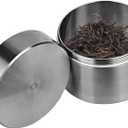 awakentti Stainless Steel Pill Case, Waterproof Pill Storage Box Travel, Larger Capacity, Advanced Protection, Travel Pill Organizer for Storing Daily Pill, Supplement (M)