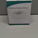 Upgraded Ultrasonic Retainer Cleaner Machine, 45kHz Ultrasonic Dentures Cleaner for Night Guards, Braces, Aligner, Toothbrush, Jewelry and More, 200ML Capacity, White