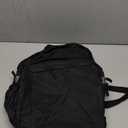 15.6 inch Basic Black Backpack for Men, Travel Backpack Carry on, Water Resistant School Backpacks for Teens, College Back Pack Bookbag for Boys Girls, Work Backpacks for Women