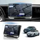 BIBIBO 12.9"for 2025 VW Tiguan Screen Protector compatible with 2025 2026 Volkswagen Tiguan (S/SE/SE R-Line Black)12.9" Display [Tempered Glass Anti Glare& Scratch Ultra-Clear] 2025 2026 VW Tiguan Accessories 2025 Tiguan