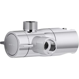 KOHLER K-98770-CP Awaken Shower Arm Diverter, Polished Chrome