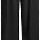 ODIZLI Women's High Waist Wide Leg Pants Casual Trousers Sweatpants Lounge Wear Fashion (M)