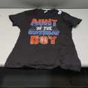 Spider Web Birthday Party Aunt Of The Birthday Boy Women T-shirt (Black,Medium)