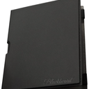Boogie Board Protective Folio Cover for Blackboard Letter-Size (8.5?x11?) Reusable Notebook, Black (Blackboard Letter Sold Separately)