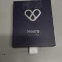 Hears Plus Ear Plugs for Noise Reduction - Patented Reusable Concert Earplugs, 25dB SNR Sound Reduction, Hypoallergenic for Musicians, Motorcycle and Sleeping with 4 Tip Size