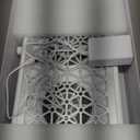 Nail Dust Collector, 1600PA Professional Nail Vacuum Dust Collector Fan with Filter Papers (30 Pcs) for Acrylic Nail Polishing & Manicure at Nail Salon & Home - White