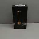 SAKRINGT Cordless Table Lamps Rechargeable,6000mAh Portable Battery Operated LED Table Light for Restaurant Outdoor 2 Pack Silver