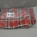 GOOESING Christmas Plaid Pillow Covers 26x26 Inch Set of 2 Scottish Tartan Farmhouse Throw Pillow Case Cushion Cover for Sofa Couch Home Decor, Red and Green