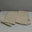 NICETOWN Blackout Room Darkening Curtains - Home Decoration Light & Noise Reducing Thermal Insulated Window Draperies with Rod Pocket Top (Biscotti Beige, Set of 2, 42 inches Wide x 54 inches Long)