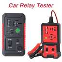Relay Tester 12V 4 and 5 pin Automotive Car Relay Tester, Quickly Diagnose Faulty Relays, Compact, Cordless, Battery-Free，Universal Auto Relay Test Kit for Cars Trucks