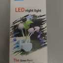 Sensor Led Night Light, Color Changing Plug-in LED Mushroom Dream Bed Lamp