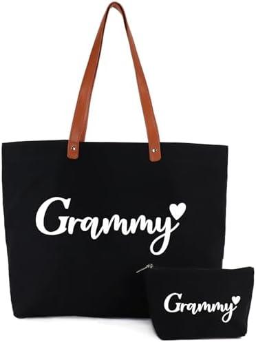 Grandma's Getaway Bag | Grandma Tote | Heavy Canvas Tote Bag | Grandma Gift | Birthday Gift | Mother's Day | Christmas Gift